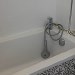 espace bain avec habillage carreaux de ciment